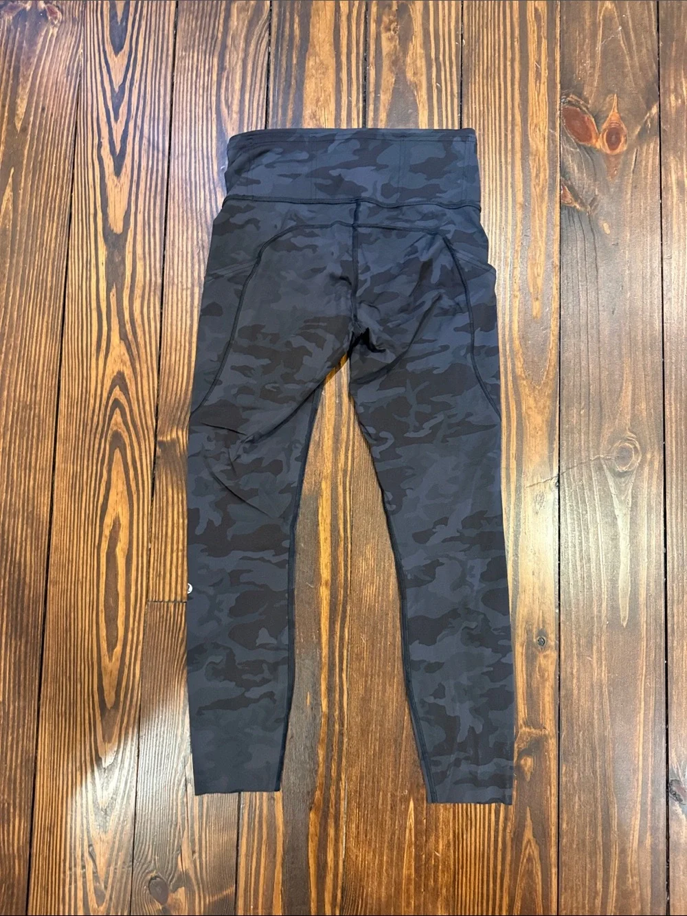 lululemon athletica Black Camo High-Rise Leggings